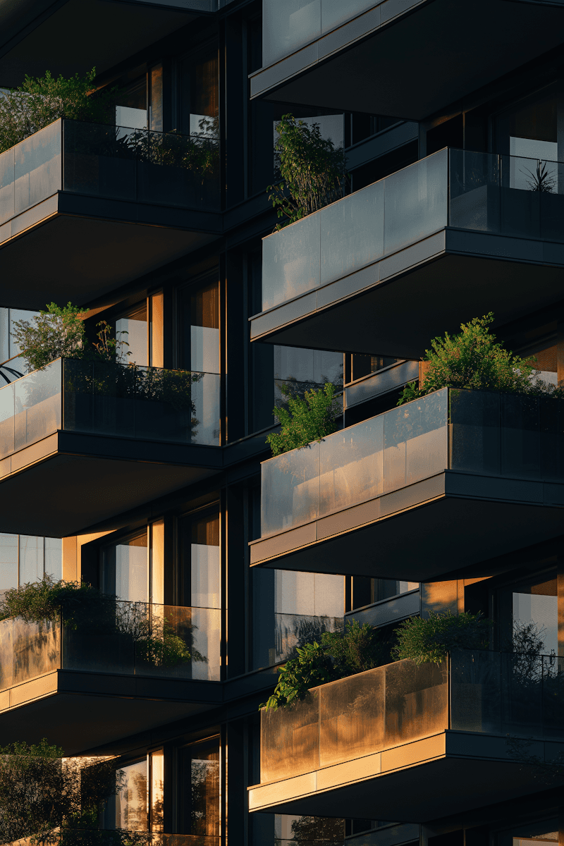 balcony apartments filled with plants